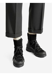 MEXX Botki CEO-MI001714043W Czarny. Kolor: czarny. Materiał: skóra, zamsz #8