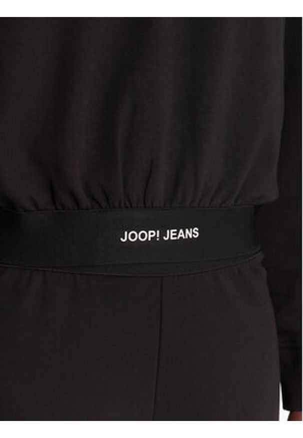 JOOP! Jeans Bluza Tulsi 30048512 Czarny Regular Fit. Kolor: czarny. Materiał: bawełna