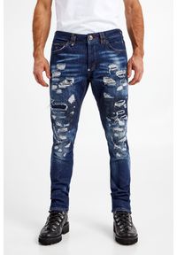 Philipp Plein - Jeansy PHILIPP PLEIN. Wzór: aplikacja