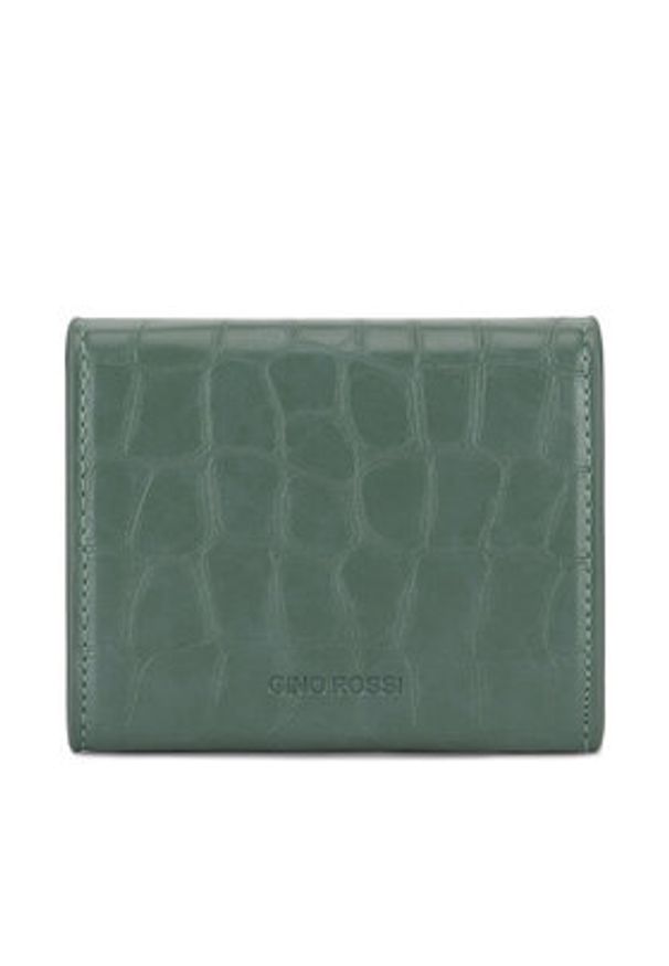 Gino Rossi Portfel 4W1-005-AW24 Zielony. Kolor: zielony