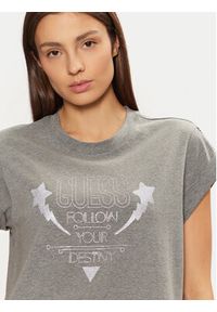 Guess T-Shirt W5RI06 I3Z14 Szary Regular Fit. Kolor: szary. Materiał: bawełna