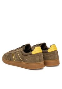 Tommy Jeans Sneakersy The Greenwich Edge EM0EM01609 Brązowy. Kolor: brązowy. Materiał: zamsz, skóra