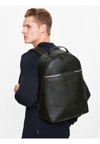 TOMMY HILFIGER - Tommy Hilfiger Plecak Th Central Backpack AM0AM10932 Czarny. Kolor: czarny. Materiał: skóra #3