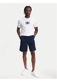 Calvin Klein T-Shirt Box Tape Graphic LV04RC854G Biały Regular Fit. Kolor: biały. Materiał: bawełna #3