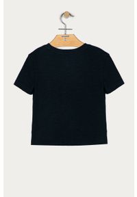 GAP - T-shirt dziecięcy 104-176 cm. Okazja: na co dzień. Kolor: niebieski. Materiał: bawełna, poliester, dzianina. Wzór: gładki. Styl: casual #3