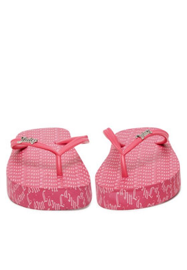 Juicy Couture Japonki 800293 Różowy. Kolor: różowy. Materiał: syntetyk