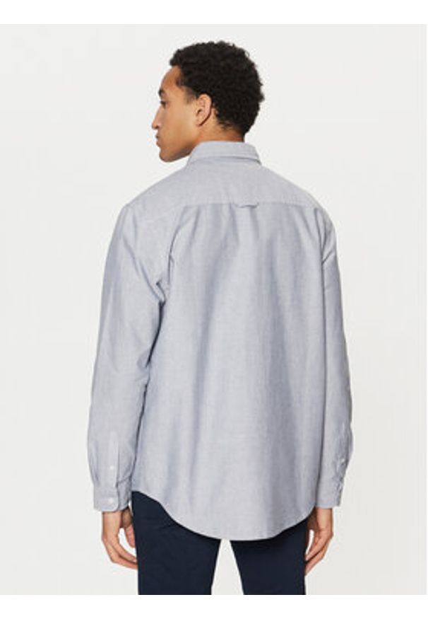 Tommy Jeans Koszula Oxford DM0DM20667 Niebieski Regular Fit. Kolor: niebieski. Materiał: bawełna