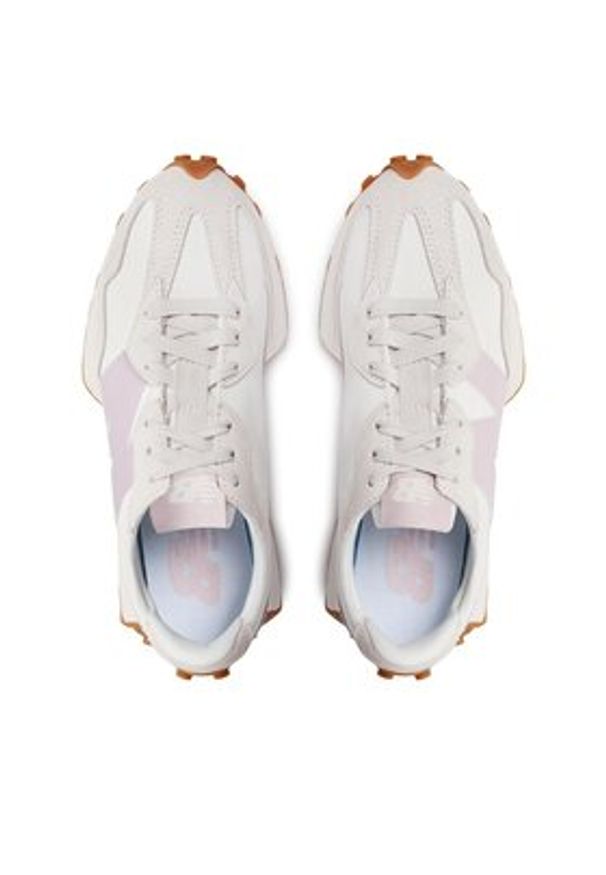 New Balance Sneakersy WS327OR Biały. Kolor: biały. Materiał: skóra