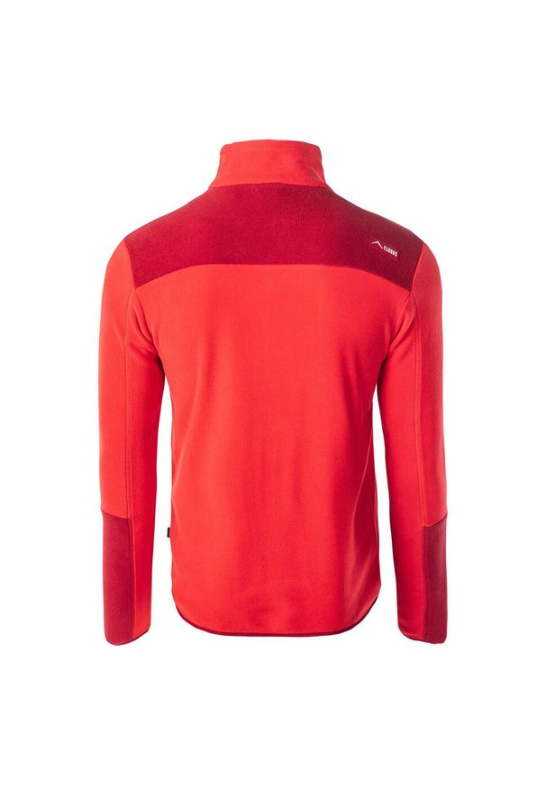 Elbrus - Damska Bluza Polarowa Cari Logo Polartech Fleece Jacket. Kolor: czerwony. Materiał: polar. Sezon: zima. Sport: turystyka piesza
