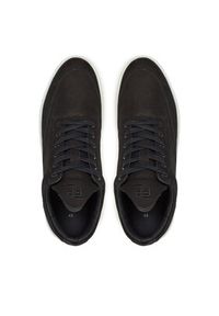 Filling Pieces Sneakersy Low Top Ripple 25122841861 Czarny. Kolor: czarny. Materiał: nubuk, skóra