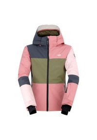 DARE 2B - Damska Kurtka Narciarska Z Paskiem. Kolor: różowy. Sezon: zima. Sport: narciarstwo #1