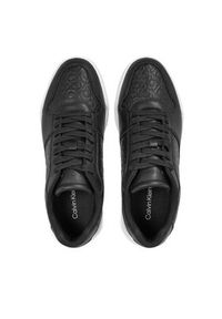 Calvin Klein Sneakersy Low Top Lace Up Mono HM0HM01192 Czarny. Kolor: czarny #4
