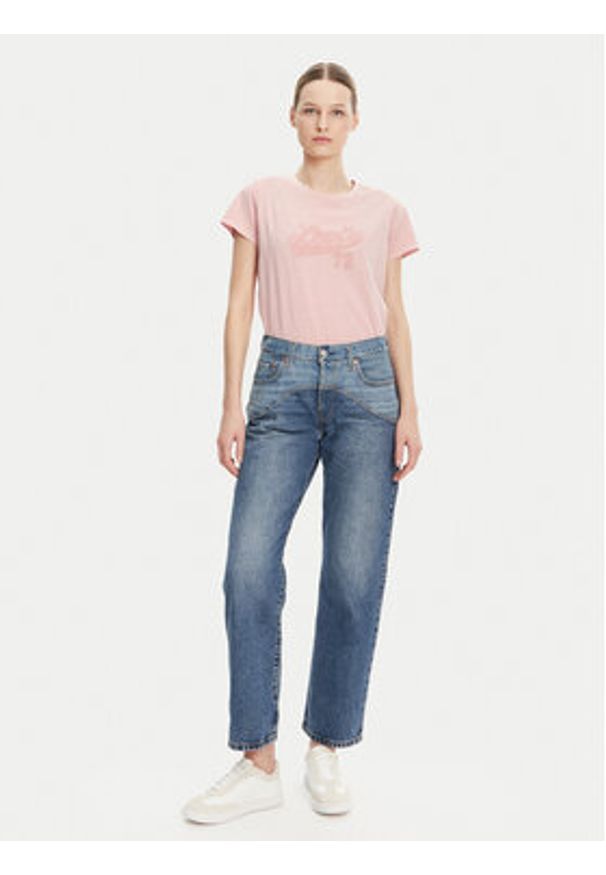 Levi's® Jeansy Western 501® 001V3-0001 Niebieski Regular Fit. Kolor: niebieski