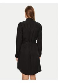 Calvin Klein Jeans Sukienka koszulowa J20J224819 Czarny Regular Fit. Kolor: czarny. Materiał: lyocell. Typ sukienki: koszulowe #5