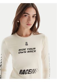 Patrizia Pepe Bluzka 2M4517/J357-J4Q2 Écru Regular Fit. Materiał: syntetyk #4