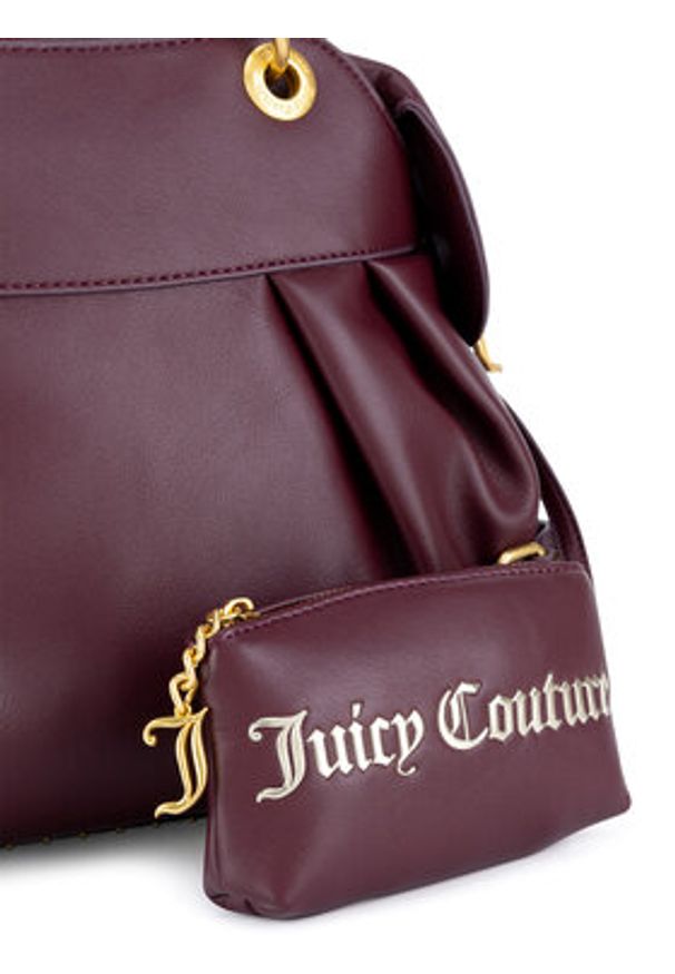 Juicy Couture Torebka BIJXT8654WVP Bordowy. Kolor: czerwony