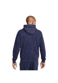 Nike - Męska Bluza Z Kapturem Paris Saint Germain FC. Typ kołnierza: kaptur. Kolor: niebieski