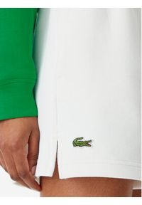 Lacoste Szorty sportowe GF9606 Biały Regular Fit. Kolor: biały. Materiał: bawełna #4