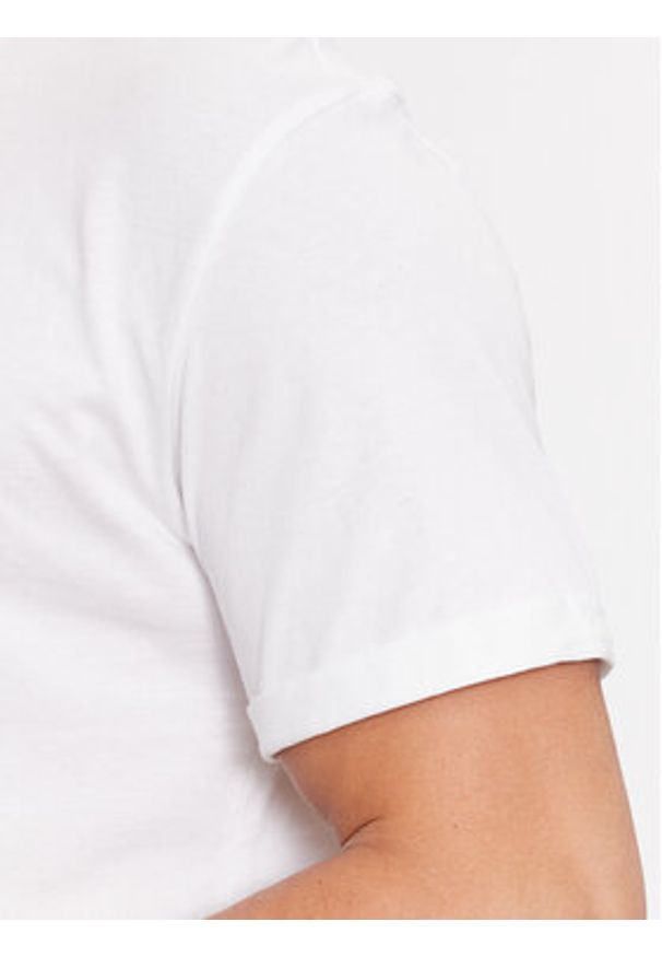 Calvin Klein Jeans T-Shirt J30J323482 Biały Regular Fit. Kolor: biały. Materiał: bawełna