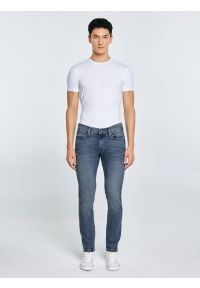 Big-Star - Jeansy męskie dopasowane niebieskie Terry Slim 331. Stan: obniżony. Kolor: niebieski. Styl: klasyczny #2