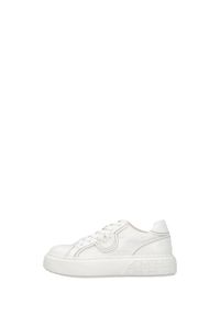 Pinko Sneakersy PINKO YOKO 06-SNEAKER CALF LEATHER/MONOGRAM - SS0041P048Z12 Biały. Kolor: biały