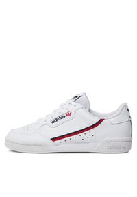 Adidas - adidas Sneakersy Continental 80 J F99787 Biały. Kolor: biały. Materiał: skóra #8