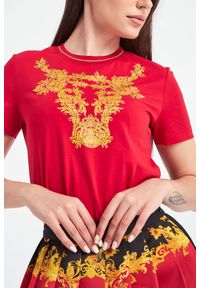 Versace Jeans Couture - T-SHIRT VERSACE JEANS COUTURE. Okazja: na co dzień. Materiał: materiał. Styl: casual #5
