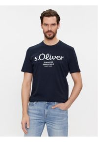 s.Oliver T-Shirt 2139909 Niebieski Regular Fit. Kolor: niebieski. Materiał: bawełna #1