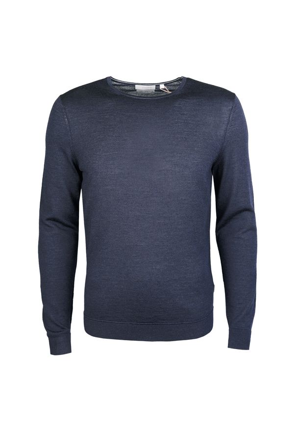 Calvin Klein Sweter "Sagton". Materiał: wełna. Wzór: aplikacja