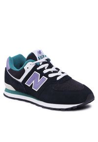 New Balance Sneakersy GC574NV1 Czarny. Kolor: czarny. Materiał: skóra. Model: New Balance 574 #3