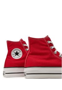 Converse Trampki Chuck Taylor All Star Lift Platform Canvas A09220C Czerwony. Kolor: czerwony. Materiał: materiał. Obcas: na platformie #4