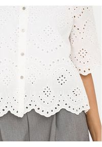 only - ONLY Koszula Valais 15351106 Kremowy Regular Fit. Kolor: kremowy. Materiał: bawełna #5