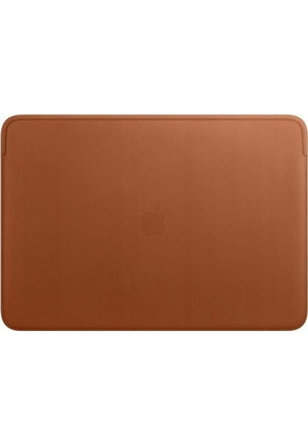 APPLE - Etui Apple Leather Sleeve 16" Brązowy. Kolor: brązowy