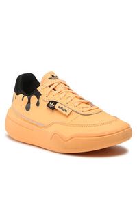 Adidas - adidas Sneakersy Her Court GY3581 Pomarańczowy. Kolor: pomarańczowy. Materiał: skóra #5