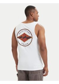 Billabong Tank top Rotor Diamond EBYZT00303 Biały Regular Fit. Kolor: biały. Materiał: bawełna #1