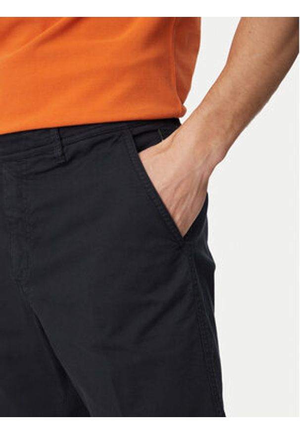 Aeronautica Militare Szorty materiałowe 261BE0278UCT04292 Granatowy Regular Fit. Kolor: niebieski. Materiał: bawełna