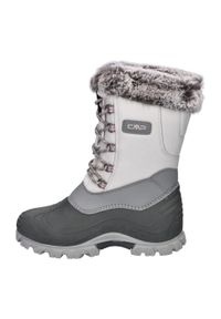 Śniegowce dziecięce CMP GIRL MAGDALENA ocieplane futerkiem zimowe. Kolor: szary, wielokolorowy, czarny. Materiał: futro. Sezon: zima #2