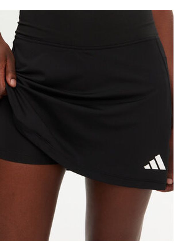 Adidas - adidas Spódnico-szorty Optime JG6172 Czarny Slim Fit. Kolor: czarny. Materiał: syntetyk