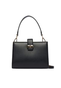 TOMMY HILFIGER - Tommy Hilfiger Torebka Th Heritage Mini Satchel AW0AW18286 Czarny. Kolor: czarny. Materiał: skórzane #1