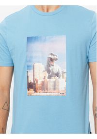 BOSS - Boss T-Shirt Tefragile 50503535 Niebieski Regular Fit. Kolor: niebieski. Materiał: bawełna #5