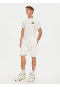 OFF-WHITE - Off-White Szorty sportowe OMCI006G21FLE0010110 Biały Regular Fit. Kolor: biały. Materiał: bawełna. Styl: sportowy #5