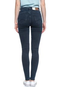 Mustang - MUSTANG Zoe Super Skinny DENIM BLACK 1009311 4000 684. Wzór: jednolity