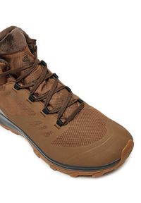 Salomon Trekkingi Outsnap Climasalomon™ Waterproof L47685000 Brązowy. Kolor: brązowy. Materiał: materiał. Sport: turystyka piesza #4