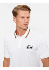 BOSS - Boss Polo Parlay 194 50495553 Biały Regular Fit. Typ kołnierza: polo. Kolor: biały. Materiał: bawełna #2