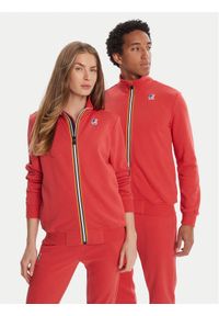 K-Way Bluza Augur K41225W Czerwony Regular Fit. Kolor: czerwony. Materiał: bawełna