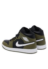 Nike Sneakersy Jordan 1 Mid DQ8426 103 Zielony. Kolor: zielony. Materiał: skóra