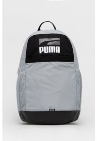Puma Plecak 78391 kolor szary duży z nadrukiem. Kolor: szary. Wzór: nadruk #1