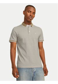 Jack & Jones Komplet koszulek polo Paulos 12191216 Szary Slim Fit. Typ kołnierza: polo. Kolor: szary. Materiał: bawełna #6
