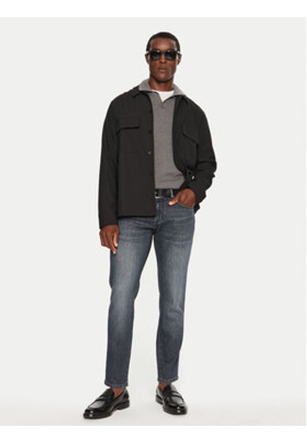 Baldessarini Jeansy B1 16516 1192 Granatowy Regular Fit. Kolor: niebieski