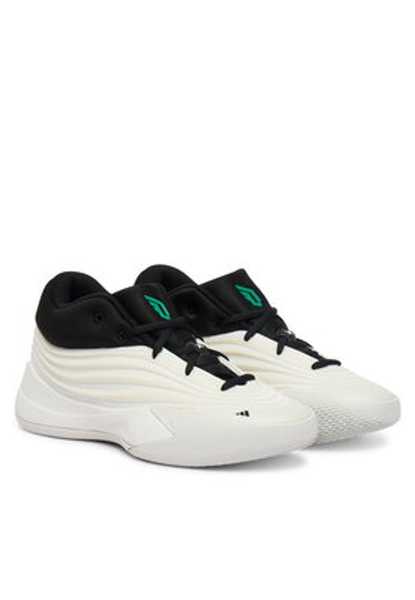 Adidas - adidas Buty do koszykówki Dame X JP8637 Biały. Kolor: biały. Materiał: materiał. Sport: koszykówka